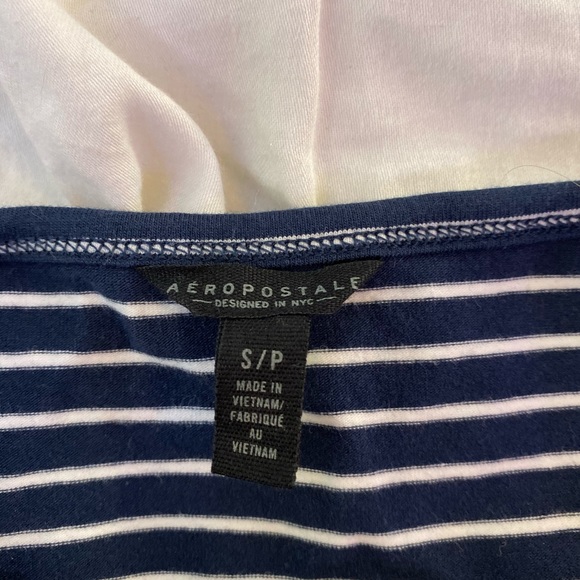 Striped halter top. - Picture 3 of 3